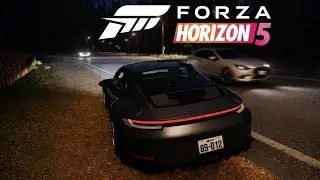 Highway Ride With PORCHE 911# Forza Horizon 5 # @goldgamerz_778 