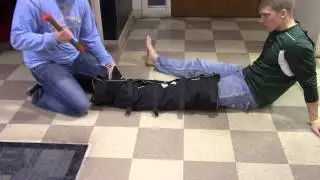 Vacuum Splint for Tibia Fracture