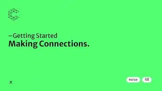 Getting Started | Making connections in Cavalry to drive animation. #cavalryapp