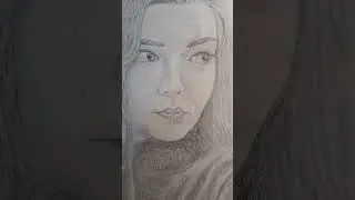 hermosa Anya Taylor Joy  #drawing #realistic #realisticdrawing #dibujo #anyataylorjoy#gambitodedama