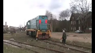 Последний поезд на пром.ветке Хийу-Харку / Last train on Harku-Hiiu industrial line