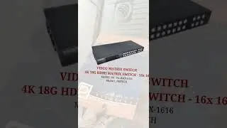 VIDEO HDMI MATRIX SWITCH  BRAND  PRITECH