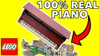 I dropped a PIANO on my LEGO city