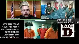 FREAKING out at the judge.... BAD IDEA - Kitchen Court Cases Live