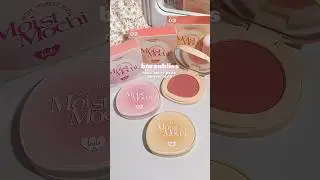 unboxing barenbliss moist mochi paste blushes ✨ #barenbliss #blush  #koreanmakeup #koreanbeauty