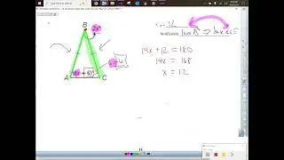 VIDEO 2-6 Isosceles Triangle base angle theorem