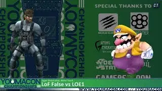 Youmacon 2013 - LoF False vs LOE1 - Losers Top 8 - SSBB