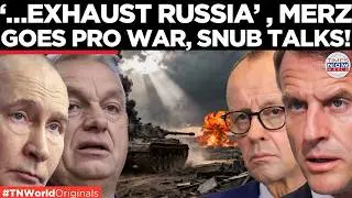 PUBLIC CLASH! Merz REJECTS Putin Talks, Snipes At Macron & Orban! | World News