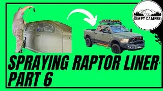 How to Spray / Raptor Liner Paint Job