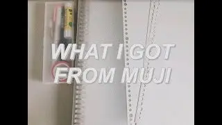 muji haul  x  bloom
