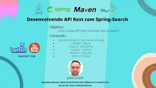 Desenvolvendo API Rest com Spring-Search