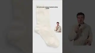 Tip for wearing loafers with white socks