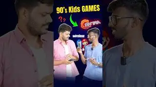 🤯MrPalam-மும், 90s Kids Games-um!! 🎮 Power bank-ல Retro Games 🔋 #shorts