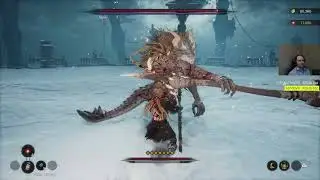 [The First Berserker: Khazan] Viper boss fight on Expert difficulty with spear build