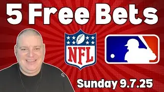 Sunday 5 Free Betting Picks & Predictions - 9/7/25 l Craig's Picks & Predictions