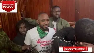 Celebrations break in court SEE HOW BONIFACE MWANGI CELEBRATED AFTER HE WAS GRANTED BAIL TODAY