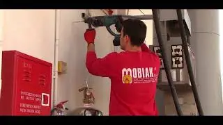 Dry Powder Local Application System for Gas/Petrol Stations Installation Video