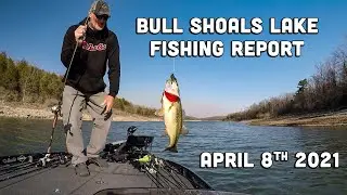 Bull Shoals Lake Fishing Report | Early April 2021 | Del Colvin