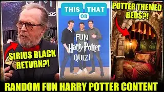 Harry Potter Fun Content | Potter Quiz | Sirius Black Interview | Themed Beds