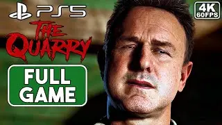 THE QUARRY Gameplay Walkthrough FULL GAME [PS5 4K60FPS] - No Commentary