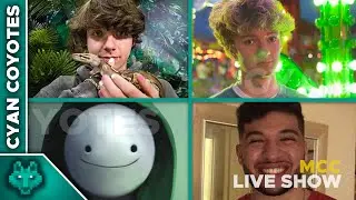 MCC17 Cyan Coyotes Team Intro - Dream, TommyInnit, KarlJacobs, Ponk (MCC Live Show)