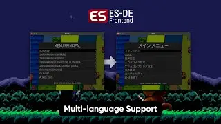 ES-DE: Multi-Language Support