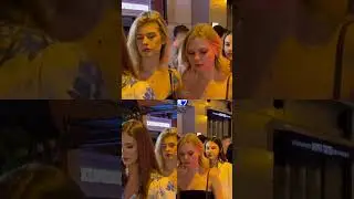 Unreal Russia Nights 🌃✨ #Moscow Girls Will Shock You🤤