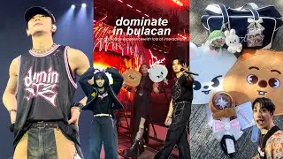 concert vlog — stray kids dominATE world tour in bulacan | dear shai 