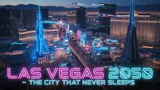 Las Vegas 2050, Future Sci-Fi City - Ultra-Realistic, 4K, AI Documentary