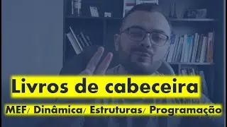Livros de Engenharia que utilizo | Tem Estruturas, MEF, Compósitos, Programação, Fadiga, etc.