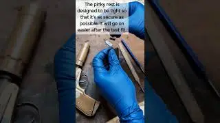 Beretta Bobcat (21A) pinky rest installation.