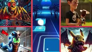 Woody Exe Minions Exe Pikachu Sonic Train Story Of The Transformation 2