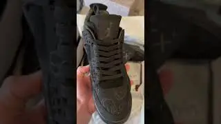 Nike air jordan 4 kaws black / Кроссовки мужские