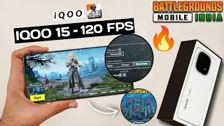 iQOO 15 BGMI Gaming Test 144 FPS // iQOO 15 Leaks &ndash; Snapdragon 8 Elite 5🔥 Performance & Launch Date