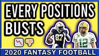 2020 Fantasy Football Busts At Each Position