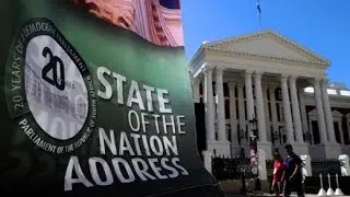 SONA 2014 - Red carpet arrivals at Parliament