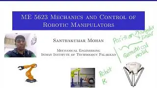 Robotic Manipulators: Lecture 11 (Differential kinematics)