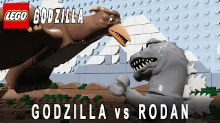 LEGO Godzilla vs Rodan