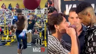 Blueface Shows Off His Celebrity Boxing Training Routine! 🥊