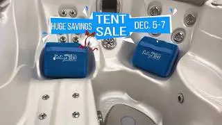 Holiday Tent Sale! AquaTech Pools GC
