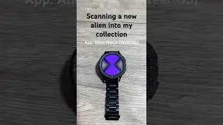 My Omnitrix got a new alien! #wearos #galaxywatch #smartwatch  #omnitrix #ben10 #cartoon #nostalgia