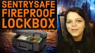 $20 Fireproof Lockbox  (SentrySafe)  -  Review