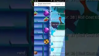Dragon city / Burglar Tower Island Guide map