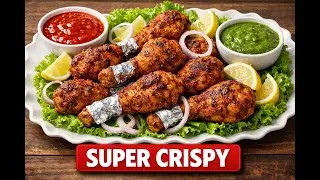 Crispy Chicken Drumsticks | Restaurant-Style | Easy Recipe