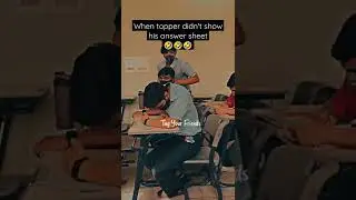 Friends Backbenchers..🤣🤣. #shorts #trending #ytshorts #friends #bff #backbenchers #topper #exam
