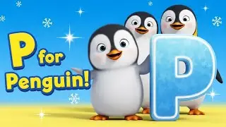 Learn Letter P with Penguins 🐧 | Penguin Family Phonics Song #PenguinSong #PForPenguin #PhonicsSong