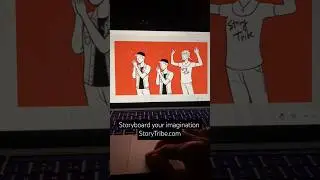 Turn your ideas into stories with our FREE storyboard builder!✨#storytribe #storyboard #shorts