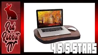 Sofia + Sam Oversized Memory Foam Lap Desk - Fits Laptops Up to 20 Inches| Best Laptop Desk 2020