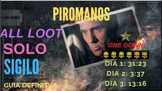 PAYDAY 2 GUIA: PIROMANOS DS/OD FULL SIGILO EN SOLITARIO ALL LOOT!!!