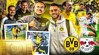 DAS EXKLUSIVSTE BVB VIP ERLEBNIS ALLER ZEITEN! 🖤💛 Mannschaftsbus + Stadionvlog vs Leipzig 🔥